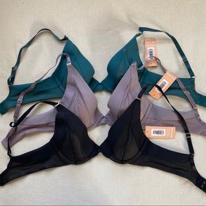 ThirdLove Shadow Stripe Uplift Plunge Bra
